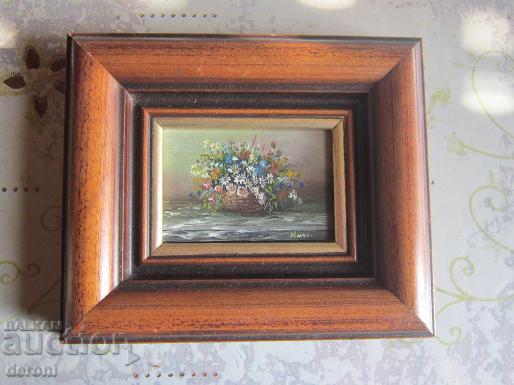 Auction Old painting signed thumbnail 3 Auction Old painting signed thumbnail 3