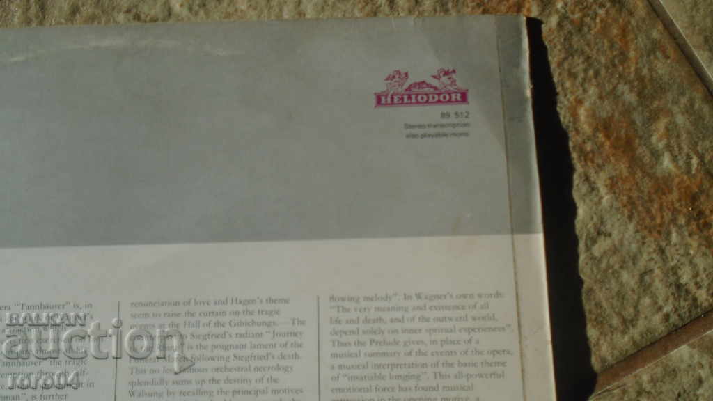 Delivery of RICHARD WAGNER - RRR Delivery of RICHARD WAGNER - RRR