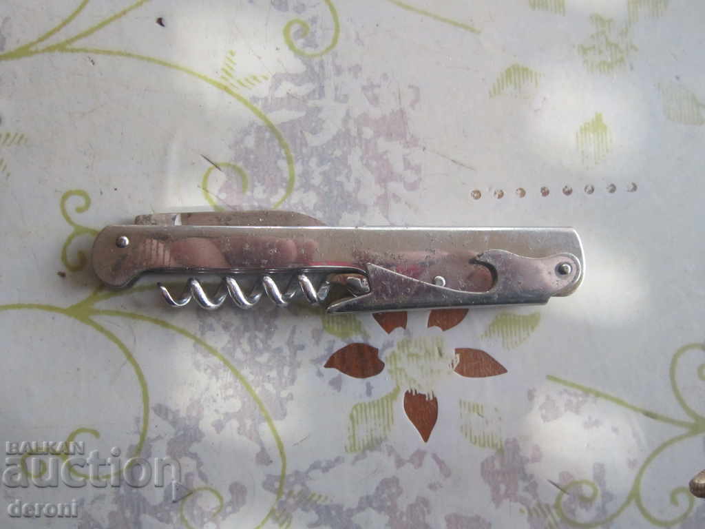 Korean waiter knife opener corkscrew corkscrew - 5