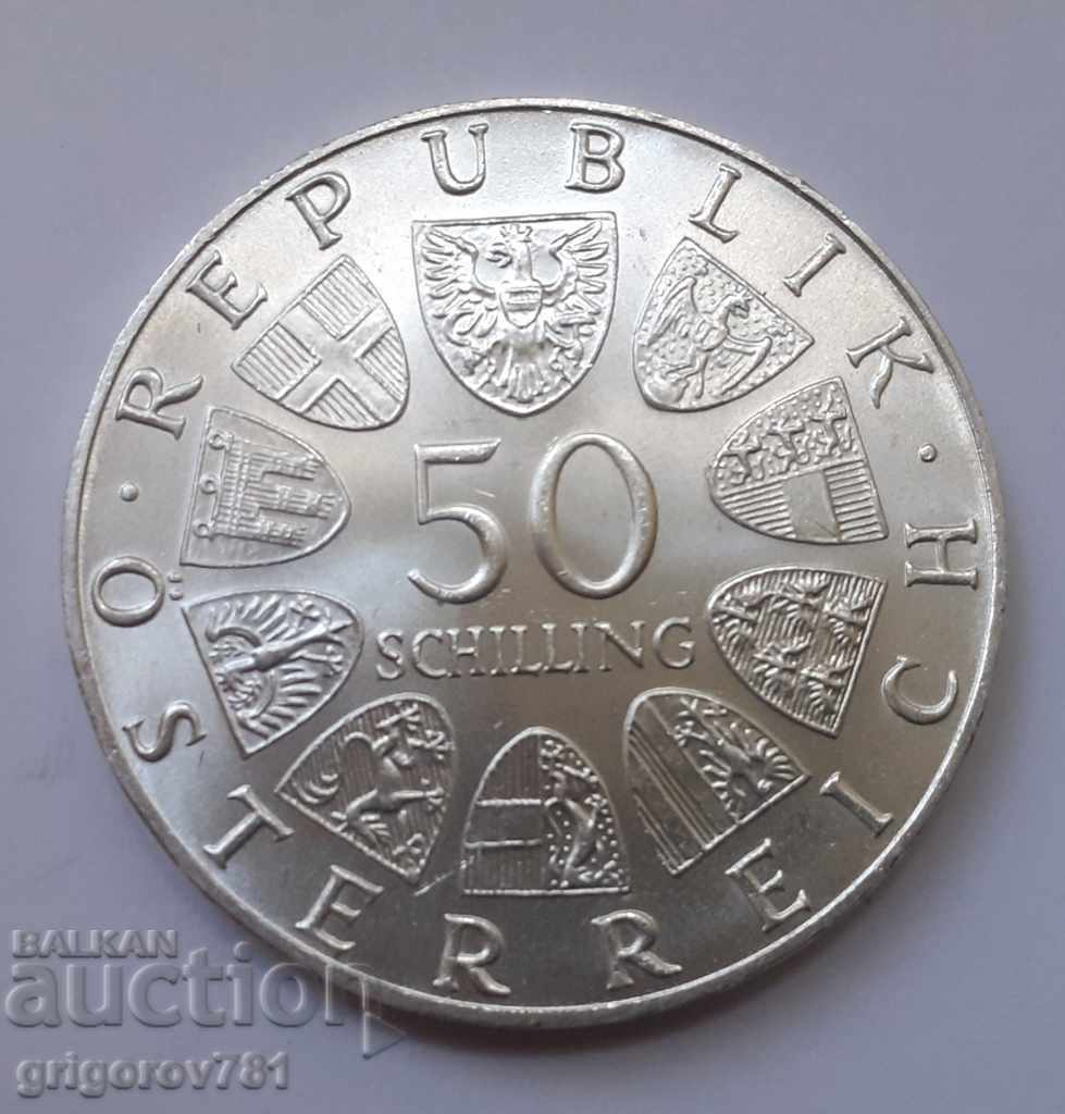 50 Shilling Silver Austria 1974 - Silver Coin #2 with price € 18.41 | 36.01 BGN 50 Shilling Silver Austria 1974 - Silver Coin #2 with price € 18.41 | 36.01 BGN