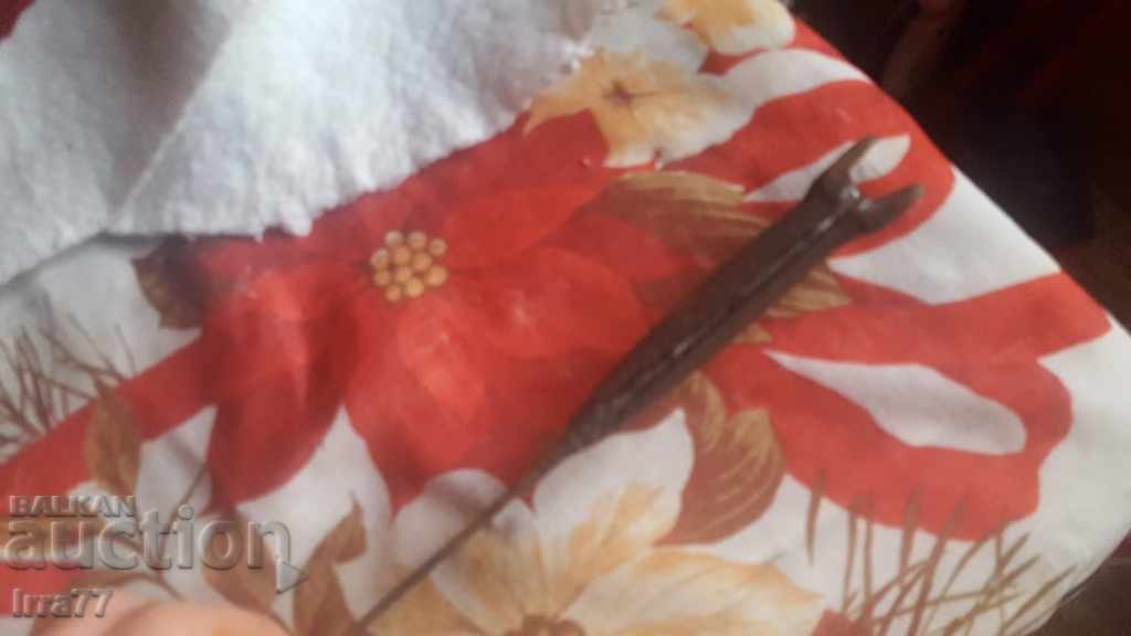 Auction  old forged bandit knife