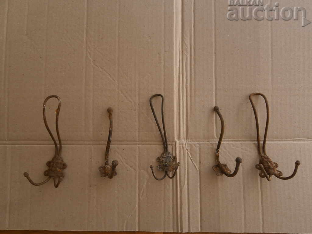 lot of antique hangers hanger
