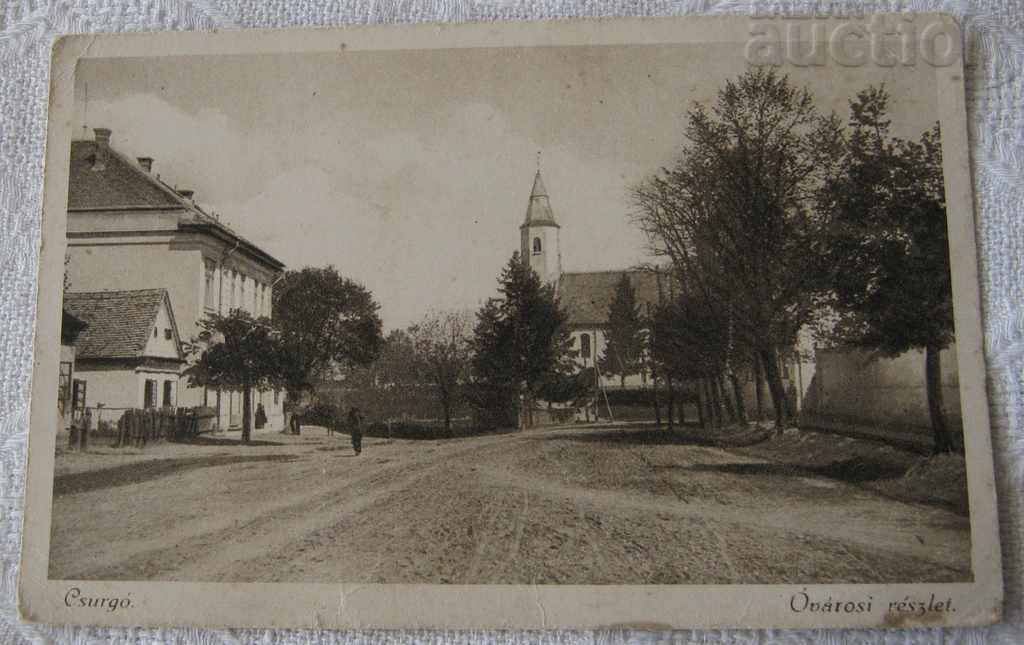HUNGARY CSURGO CHURCH 1927 P.K.