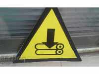 PVC Safety Warning Sign