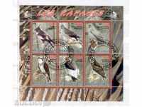 Djibouti 2007 Birds - Block Stamped