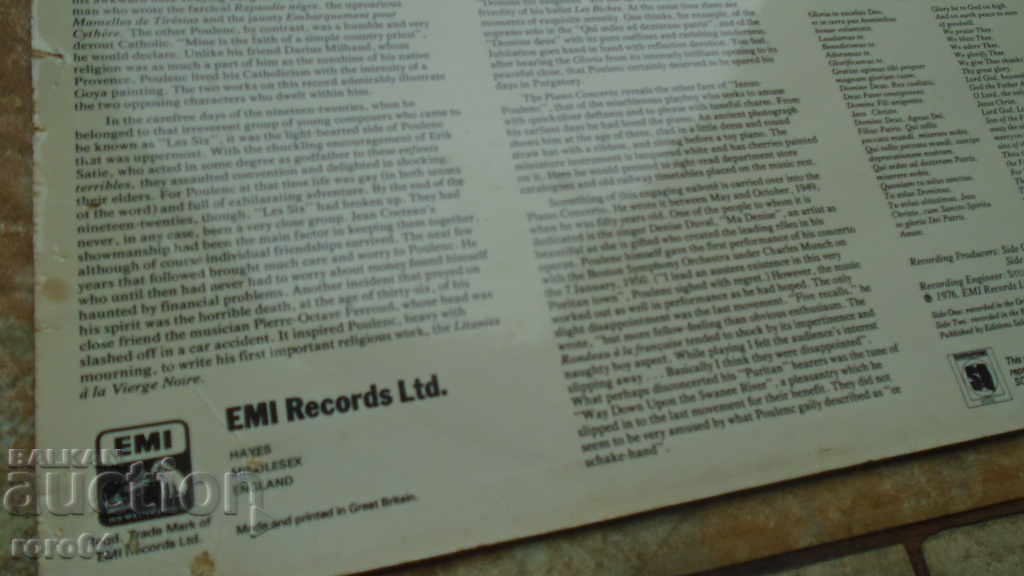 Poulenc - Gloria - Piano Concerto - 6 Poulenc - Gloria - Piano Concerto - 6