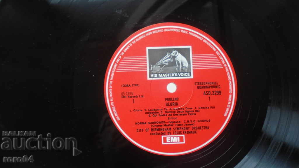 Poulenc - Gloria - Piano Concerto - 7 Poulenc - Gloria - Piano Concerto - 7