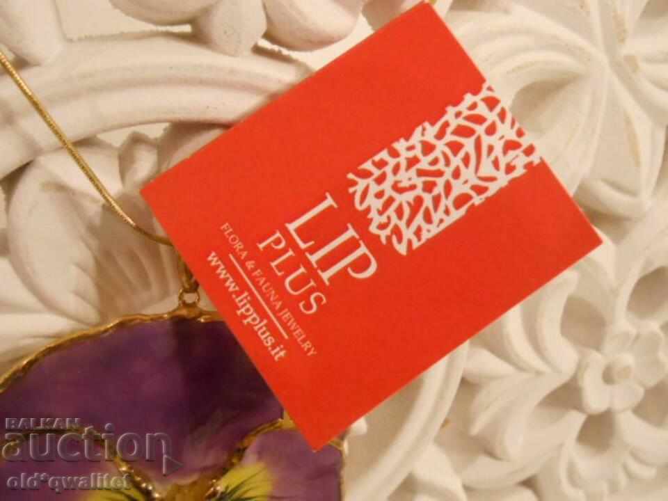 Designer pendant PANTONE with natural stone Silver, 24K Gold - 5 Designer pendant PANTONE with natural stone Silver, 24K Gold - 5