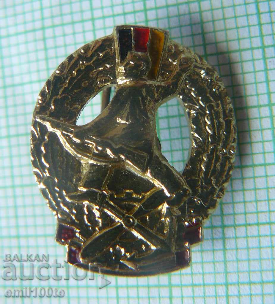 Military badge GDR
