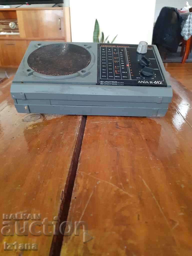 Old radio, radio Unitra Ania R-612 - 6 Old radio, radio Unitra Ania R-612 - 6