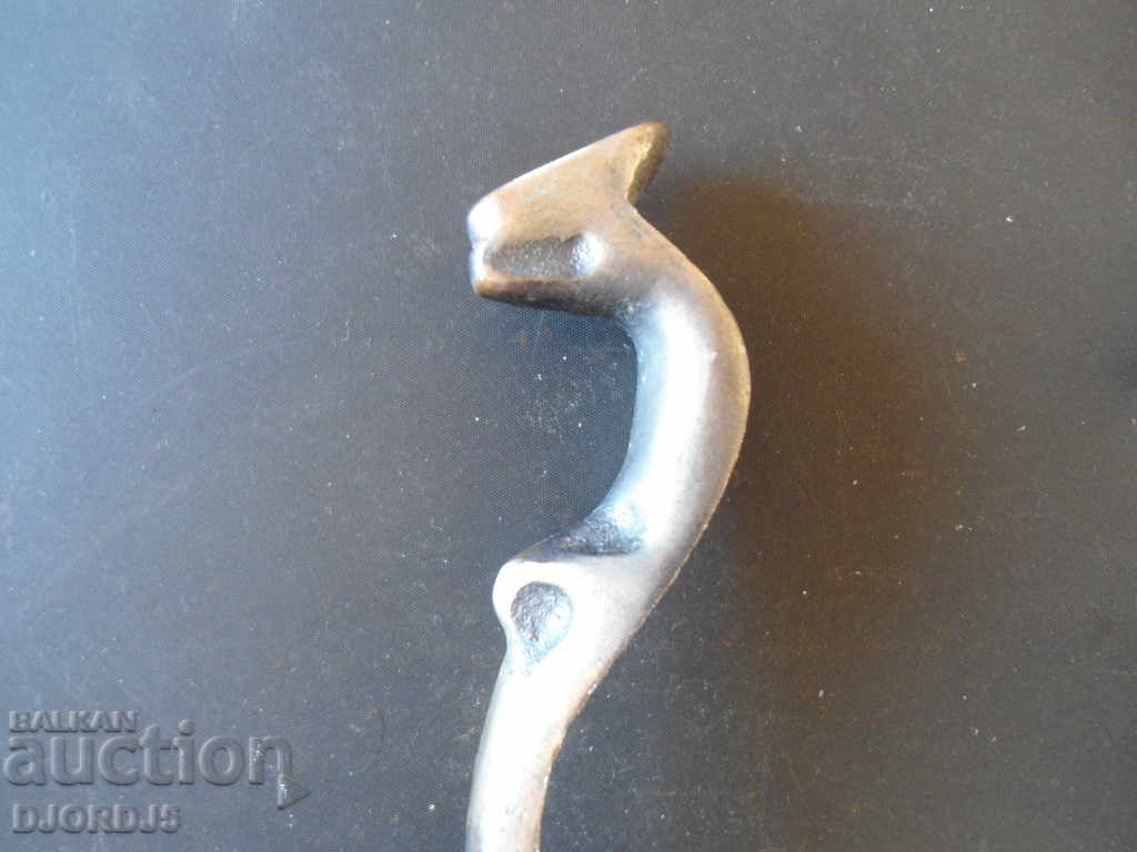 Old metal handle with price 7.00 BGN | € 3.58