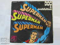 1972 Disc gramofon - Superman. Ediție rară