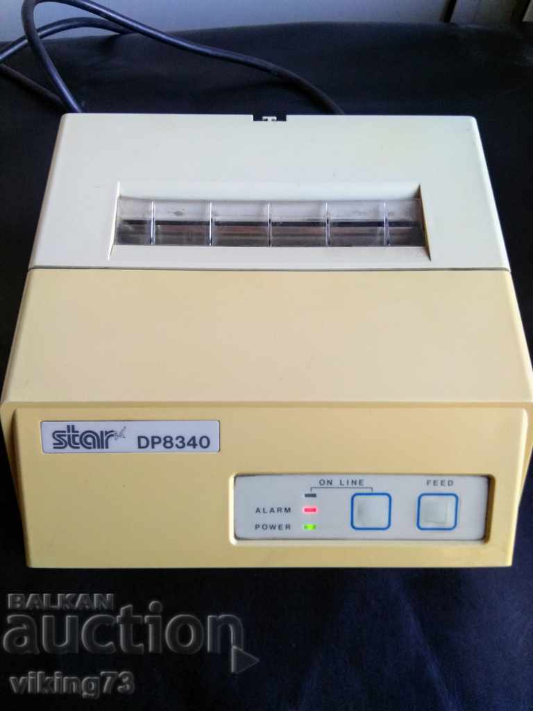 Ретро принтер STAR DP8340.