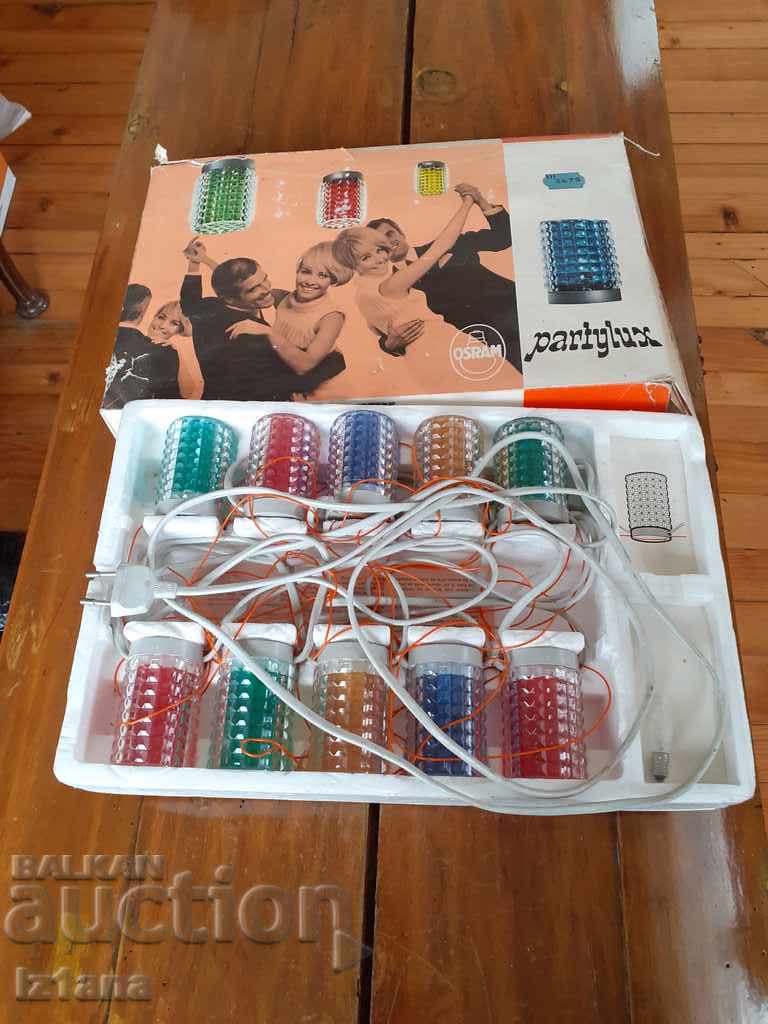 Old Partylamps Osram Partylux with price 80.00 BGN | € 40.90 Old Partylamps Osram Partylux with price 80.00 BGN | € 40.90