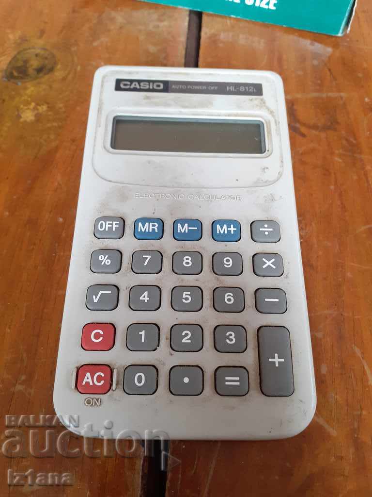 Calculator, CASIO tree with price 12.00 BGN | € 6.14 Calculator, CASIO tree with price 12.00 BGN | € 6.14