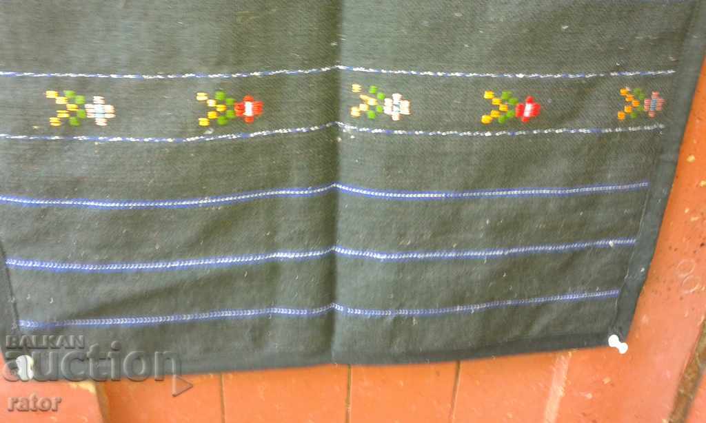 Authentic woven apron with embroidery, costume - 5