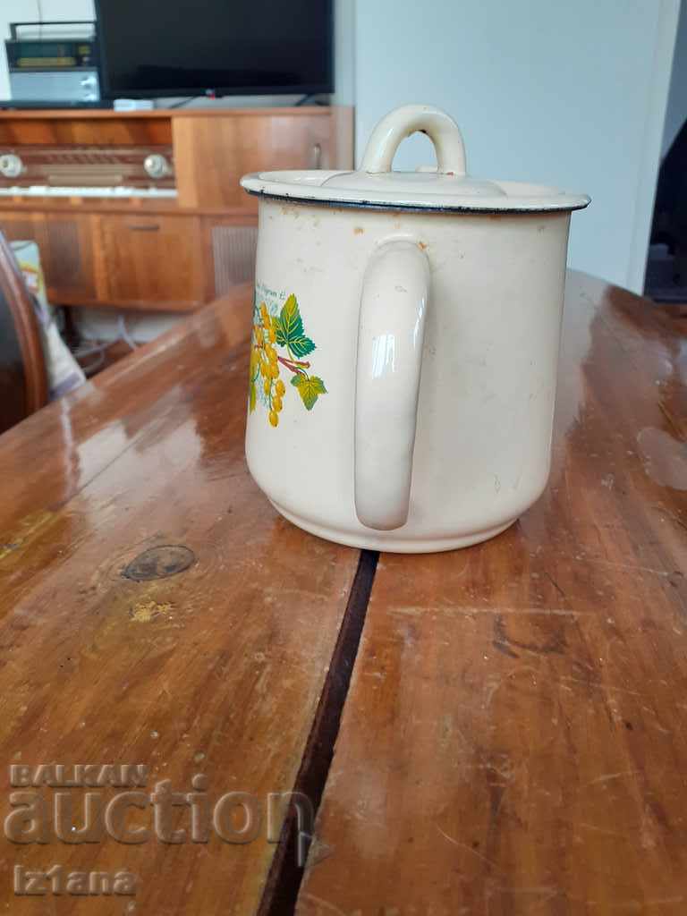 Old enamel teapot with price 24.00 BGN | € 12.27
