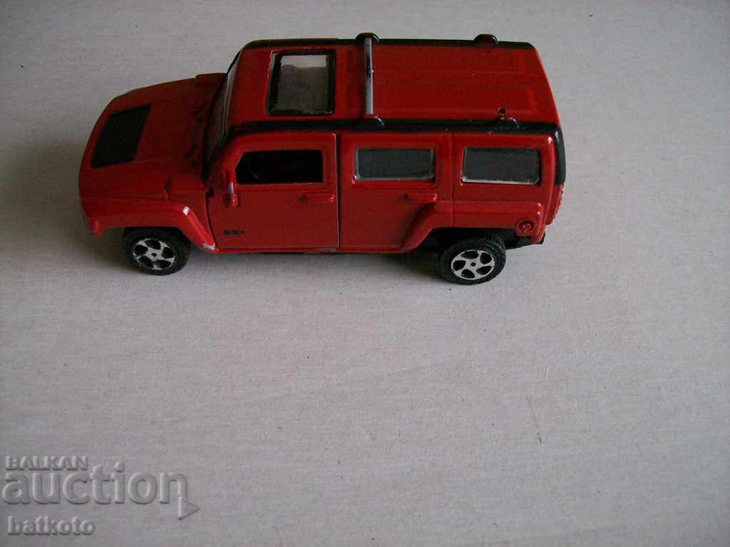 Toy car HUMMER H3 1:36 with price 4.00 BGN | € 2.05 Toy car HUMMER H3 1:36 with price 4.00 BGN | € 2.05