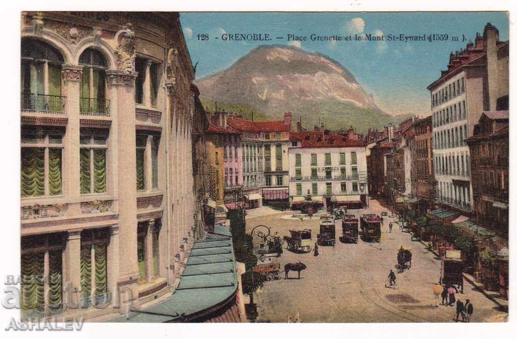 Franța - Grenoble / călătorit în 1926 /