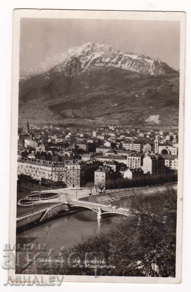 Franța - Grenoble / călătorit 1939 /