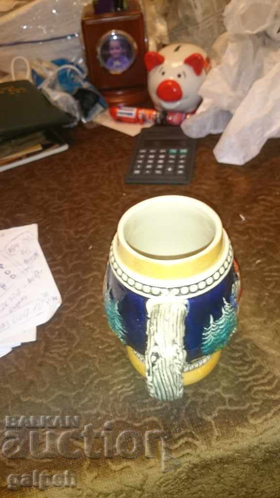 CERAMIC CUP - BELGIUM, MARKING - 7 CERAMIC CUP - BELGIUM, MARKING - 7