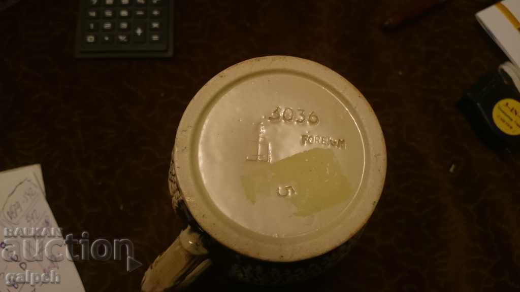 Auction LARGE CERAMIC BOWL - LUXEMBOURG, MARKING Auction LARGE CERAMIC BOWL - LUXEMBOURG, MARKING