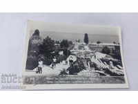 Καρτ ποστάλ Golden Sands Casino σκάλες πριν από το 1960