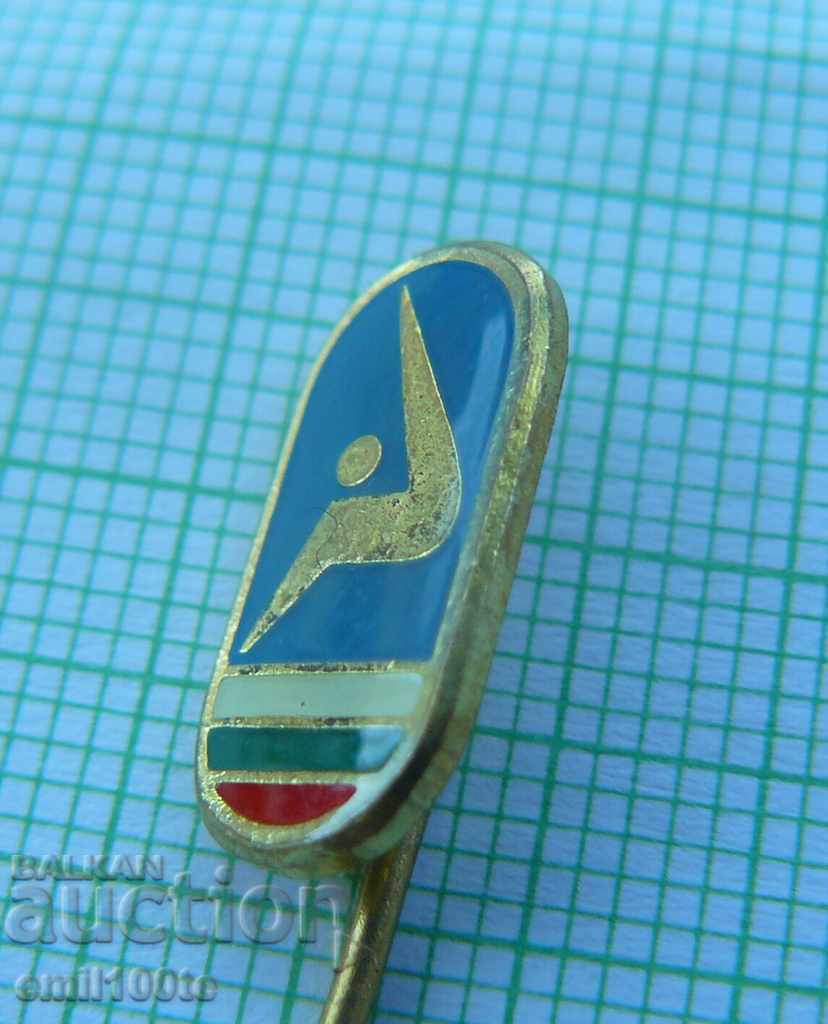 Badge - Federation of Sports Gymnastics with price 1.00 BGN | € 0.51 Badge - Federation of Sports Gymnastics with price 1.00 BGN | € 0.51