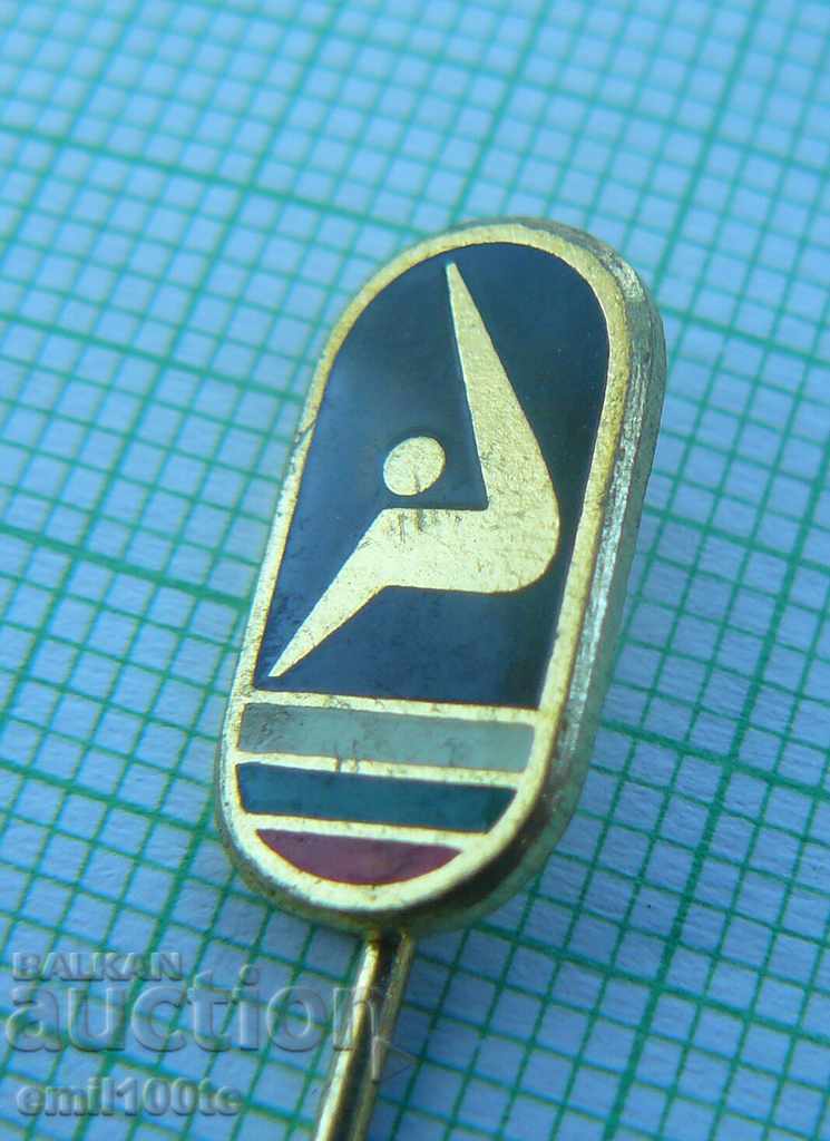 Значка- Федерация по спортна гимнастика с цена 1.00 лв. | € 0.51 Значка- Федерация по спортна гимнастика с цена 1.00 лв. | € 0.51