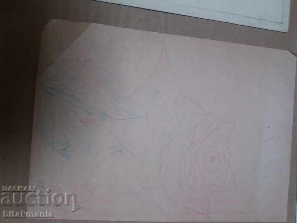 Auction Lot of old drawings - read the terms of the auction Auction Lot of old drawings - read the terms of the auction