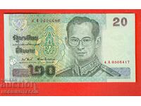 THAILAND TAILANDA 20 BAHT emisiune 2003 Sub 2 NOUĂ UNC