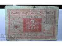 Τραπεζογραμμάτιο Γερμανία 2 γραμματόσημα - 1920