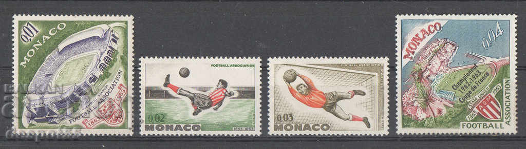 1963. Monaco. 100 years of the English Football Association.