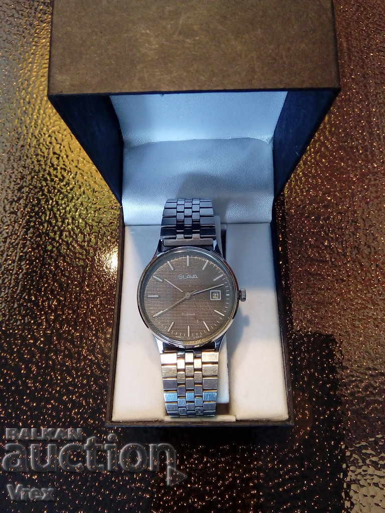 Delivery of Russian mechanical watch SLAVA + gift Delivery of Russian mechanical watch SLAVA + gift