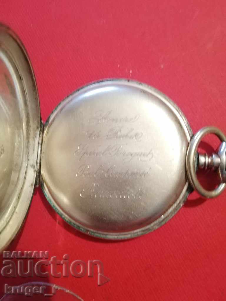 Auction Old silver BREGUER watch Auction Old silver BREGUER watch