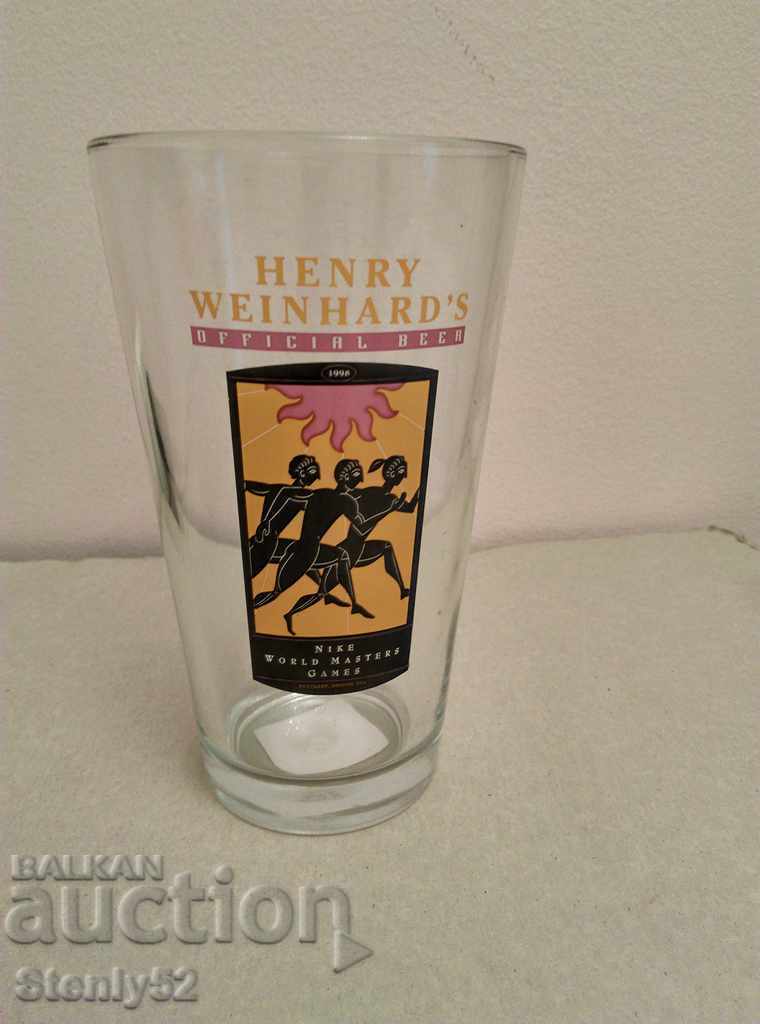 Glass Cup Veterans of Sports 1998 USA-Oregon