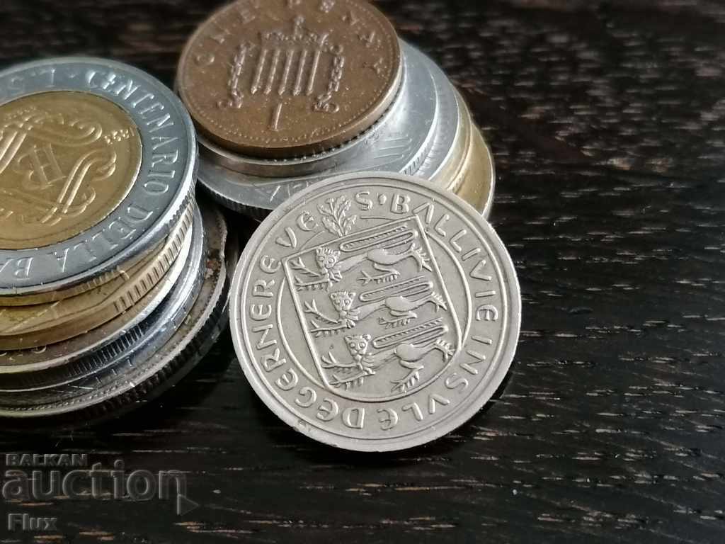 Coin - Isle of Guernsey - 5 New Pence | 1968 with price 6.00 BGN | € 3.07 Coin - Isle of Guernsey - 5 New Pence | 1968 with price 6.00 BGN | € 3.07