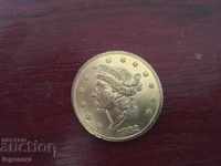 20 DOLLAR COIN US-1882 GOLD REPLICA
