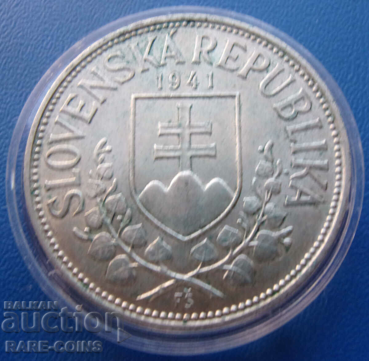 Slovacia 20 Krona 1941 UNC Rare Original cu preț € 30.68 | 60.00 BGN