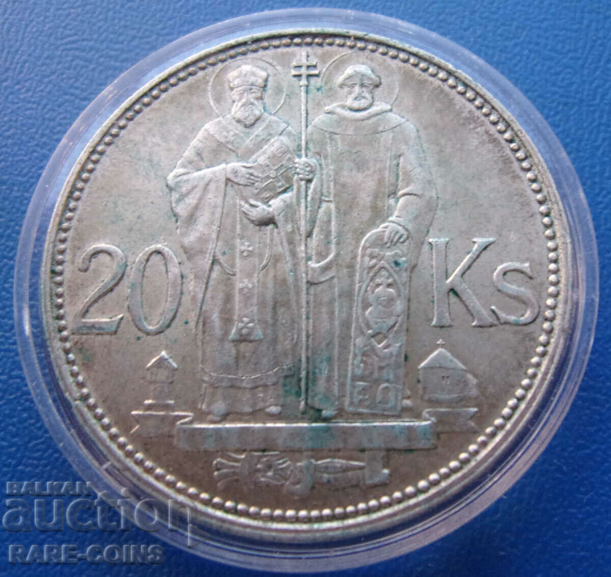 Словакия  20  Крони  1941  UNC  Rare Оригинал