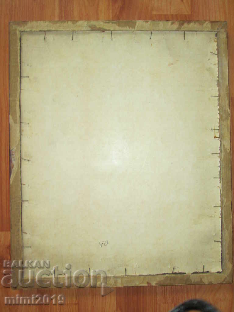 Delivery of Old painting - oil, cardboard, 42 x 35 cm.