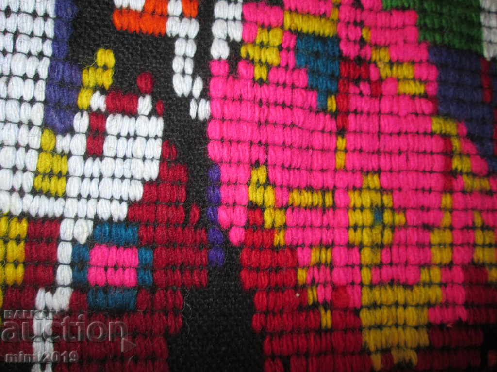 Rhodope woolen pillow, hand woven, 65x 46 cm with price 90.00 BGN | € 46.02 Rhodope woolen pillow, hand woven, 65x 46 cm with price 90.00 BGN | € 46.02