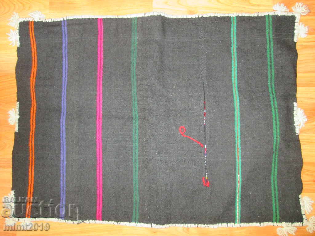 Rhodope woolen pillow, hand woven, 65x 46 cm - 5 Rhodope woolen pillow, hand woven, 65x 46 cm - 5