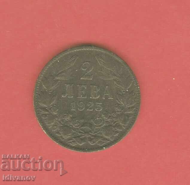 2 LEVA - 1925 - without a line/mark 2 LEVA - 1925 - without a line/mark