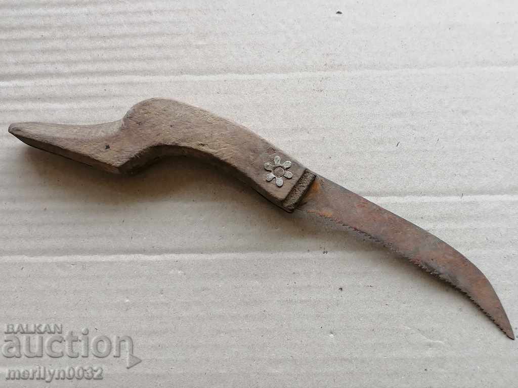 Стара лозарска ножка, ножче, нож