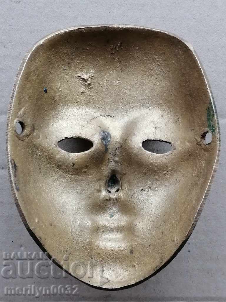 Bronze mask painted - 5 Bronze mask painted - 5