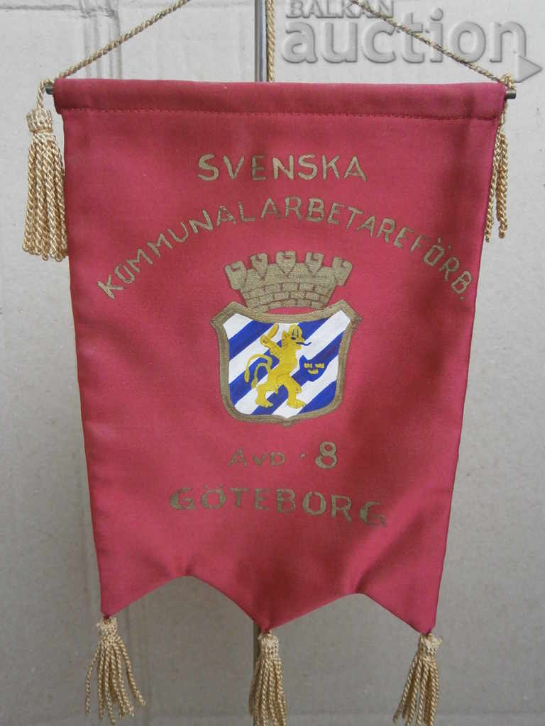Auction flag banner flag football Gothenburg Auction flag banner flag football Gothenburg