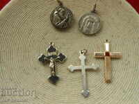 Interesting things from the past, Medallion, Cross, a total of 5 pieces