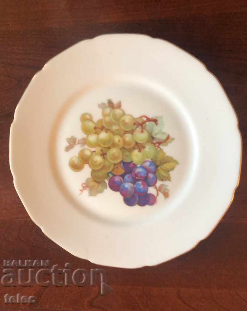 Delivery of Porcelain plate from Bavaria with markings