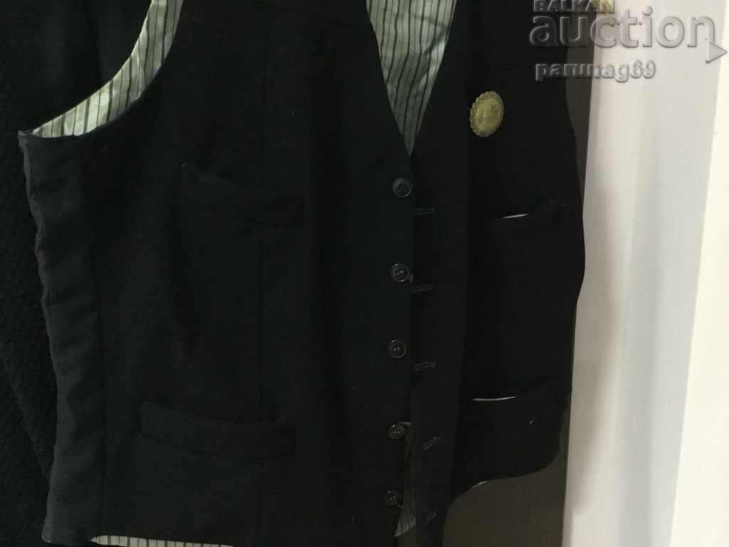 REVIVAL Old men's vest from the 20s. of the 20th Century with a BADGE - 5 REVIVAL Old men's vest from the 20s. of the 20th Century with a BADGE - 5